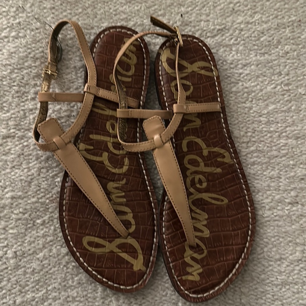 Nude Sam Edelman sandals - 7.5M